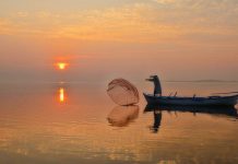 Gölyazı’da Gün Batarken